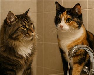 КАК БАРСИК ПОЗНАКОМИЛСЯ С КРАСАВИЦЕЙ ЛЮСЕЙ